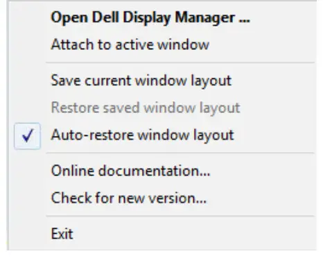 DELL C2422HE 24 inch Video Conferencing Monitor -Restoring Application Positions 2
