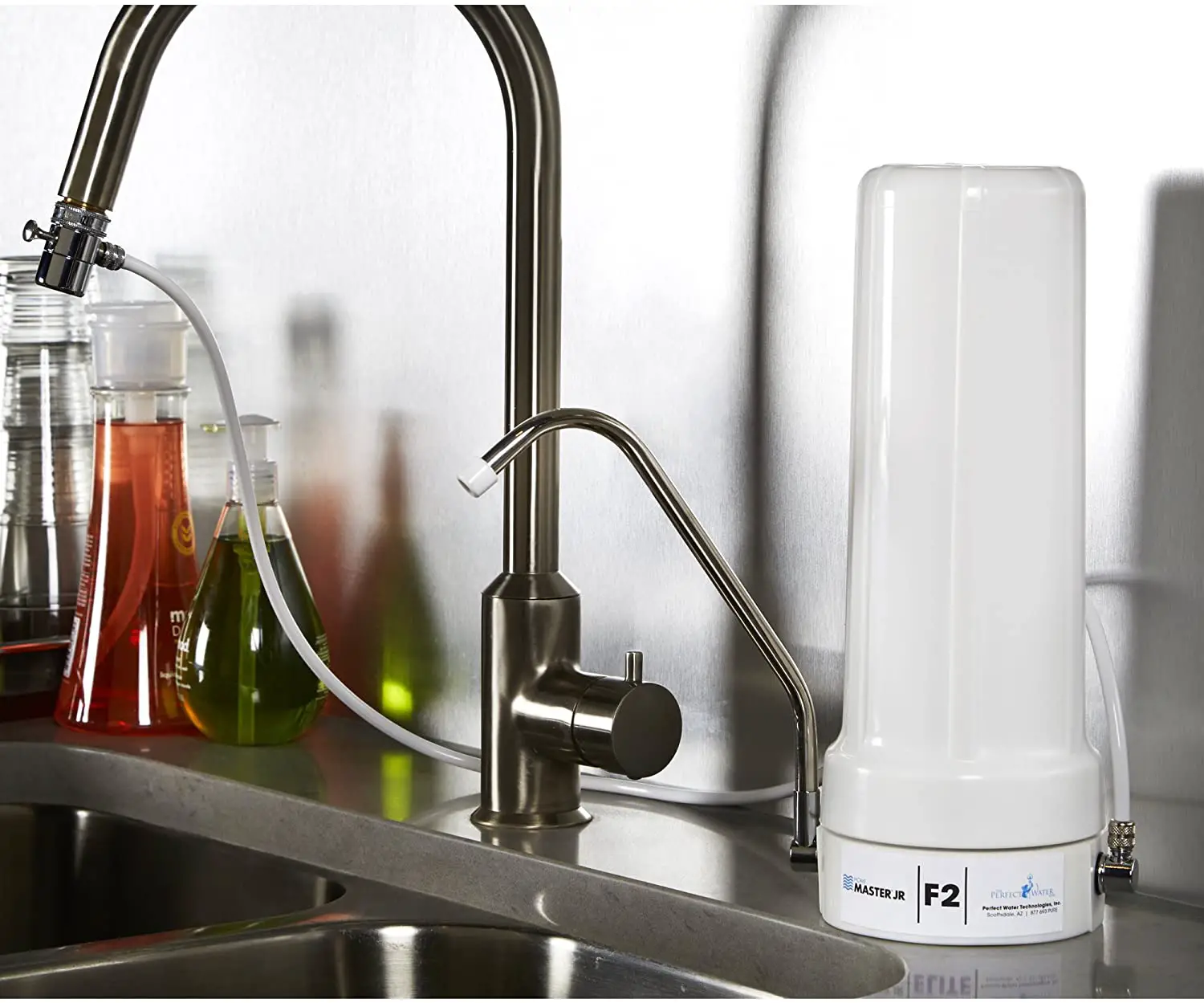 Perfect Water Cff25-10 Jr F2 Water Activated Alumina Gac Fluoride Replacement Filter 1 Count (pack Of 1) Purple Instructions