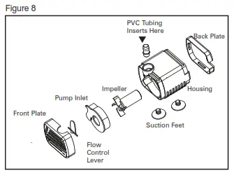 Homedics WFL-ISL EnviraScape Island Gardens Illuminated Tabletop Relaxation Fountain - Assembly and Instructions for Use5