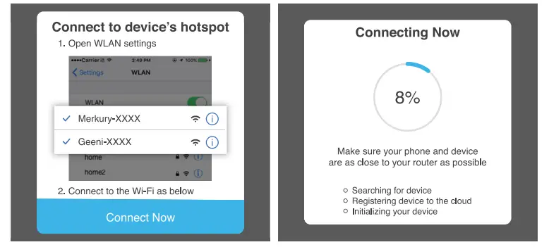 Backup AP Mode - Step 4 and 5