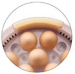 kogan PPEGGINCB9A Digital Egg Incubator-the spong