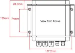 AIT2000 - Fixing location drawing 2