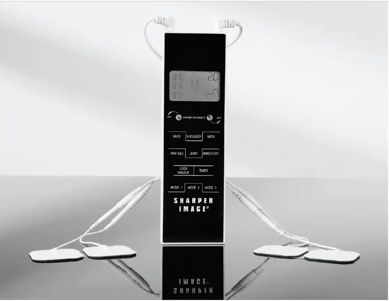 Sharper Image T.e.n.s Massager W/ Remote Control User Manual Sharper Image T.e.n.s Massager W/ Remote Control User Manual