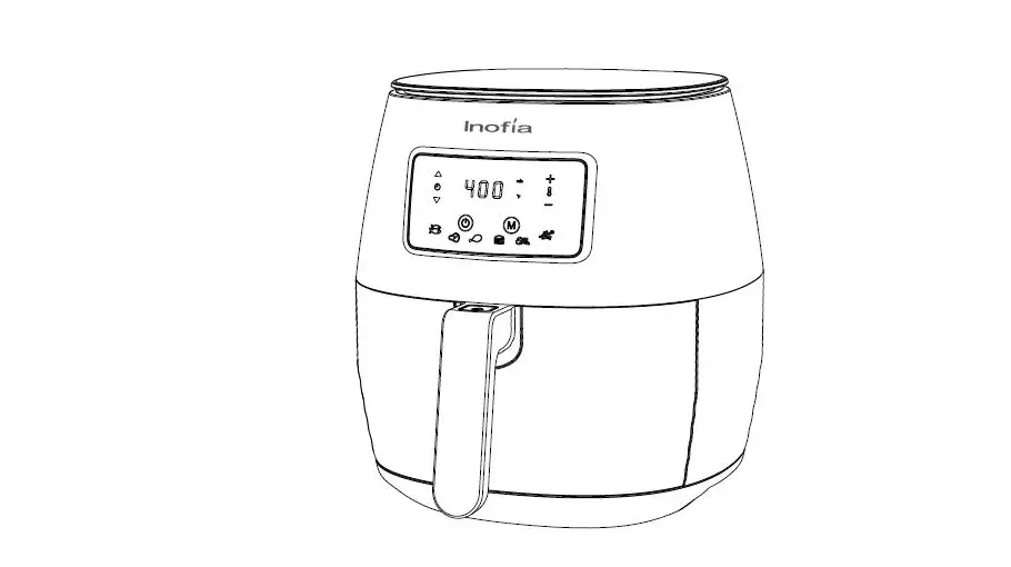 Inofia Pu-k02 Air Fryer Instruction Manual