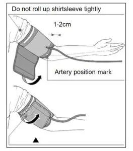 Shenzhen Viatom Technology BP1A Blood Pressure Monitor -Applying the Arm
