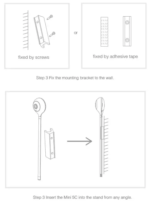 mirabella genio I002866 Bebe Full HD Flexi Baby Camera- Camera Installation 2