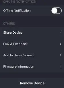 mirabella genio I002866 Bebe Full HD Flexi Baby Camera- Home Screen