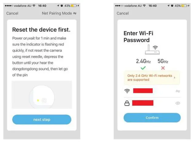 mirabella genio I002866 Bebe Full HD Flexi Baby Camera- next step