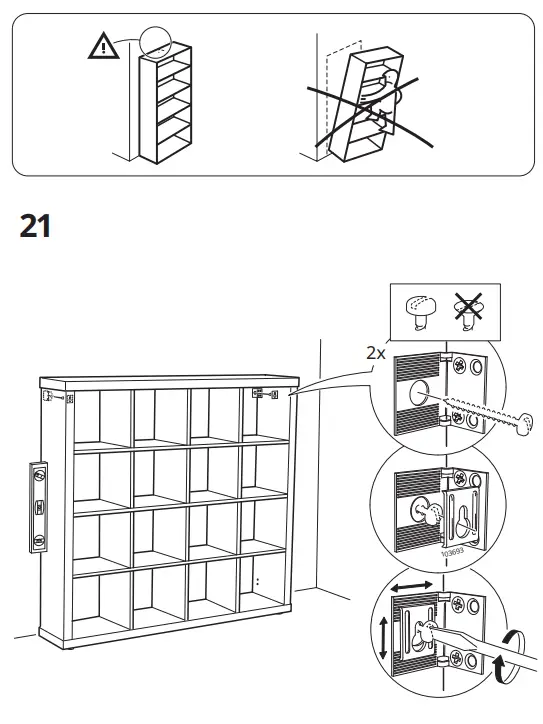 IKEA 503.629.18 KALLAX Shelving Unit fig15