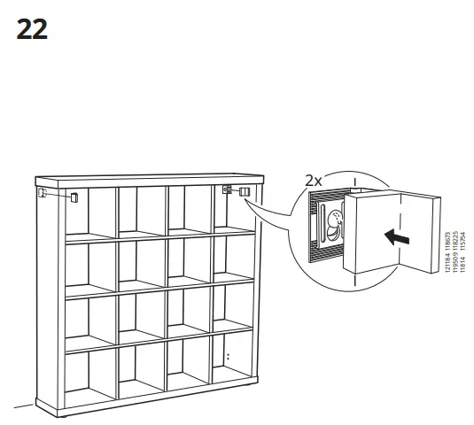 IKEA 503.629.18 KALLAX Shelving Unit fig16