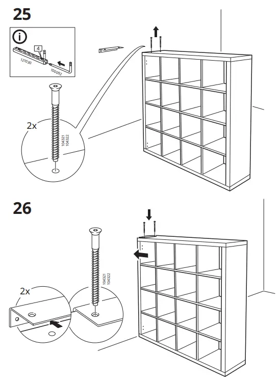 IKEA 503.629.18 KALLAX Shelving Unit fig18