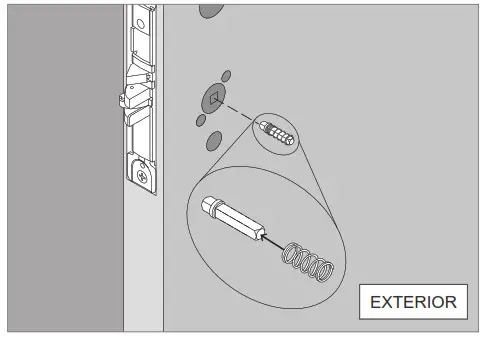 SCHLAGE LEBMS-ADD LE Networked Wireless Mortise Lock- Escutcheon Trim 2