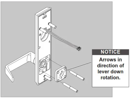 SCHLAGE LEBMS-ADD LE Networked Wireless Mortise Lock- Escutcheon Trim 3
