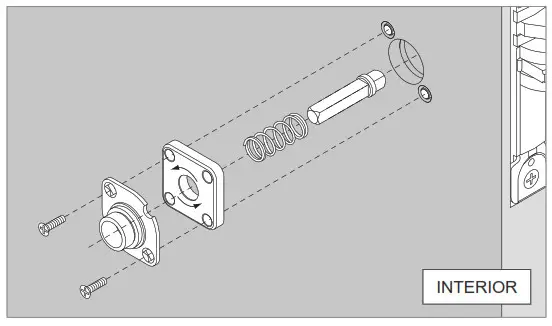 SCHLAGE LEBMS-ADD LE Networked Wireless Mortise Lock- Escutcheon Trim 6