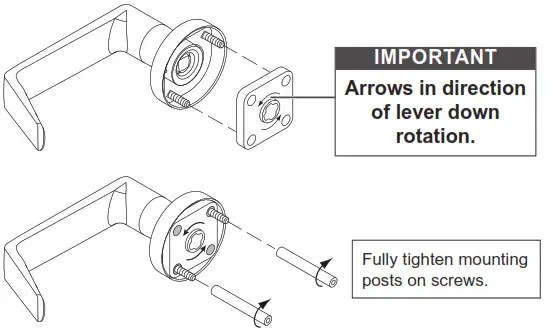 SCHLAGE LEBMS-ADD LE Networked Wireless Mortise Lock- Install spring cage