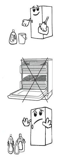 vestfrost D03139 VF 10186 NoFrost Freezer fig 12