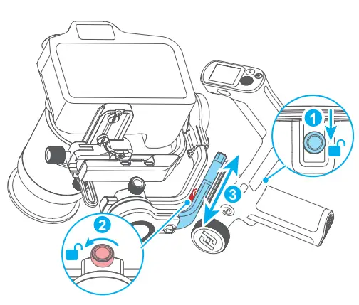 FEIYUTECH SCORP 3-Axis Gimbal Stabilizer fig14