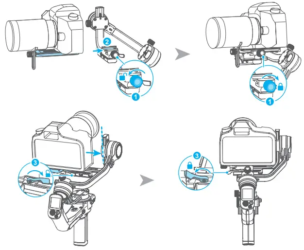 FEIYUTECH SCORP 3-Axis Gimbal Stabilizer fig9