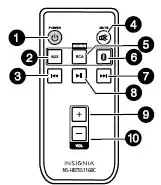 INSIGNIA NS-HBTSS116 Bluetooth Shelf Speakers fig 2
