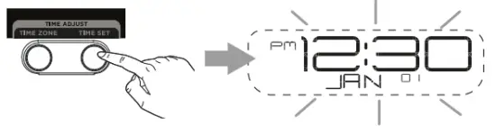 Manual Clock Setting