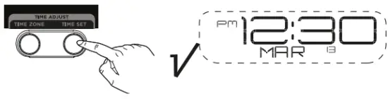 Manual Clock Setting