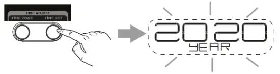 Manual Clock Setting