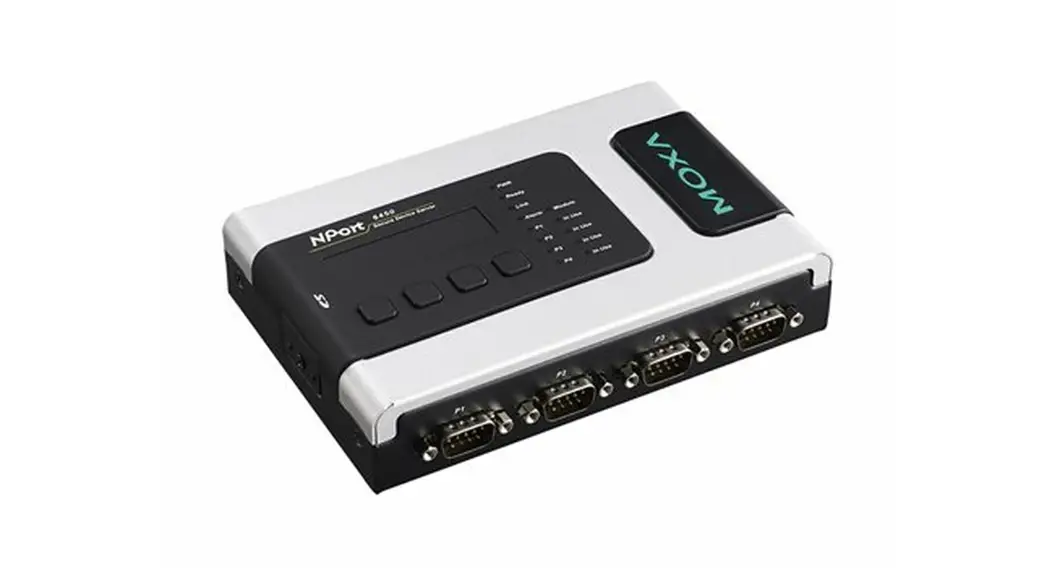Moxa Nport 6450 Series Ethernet Secure Device Server Installation Guide