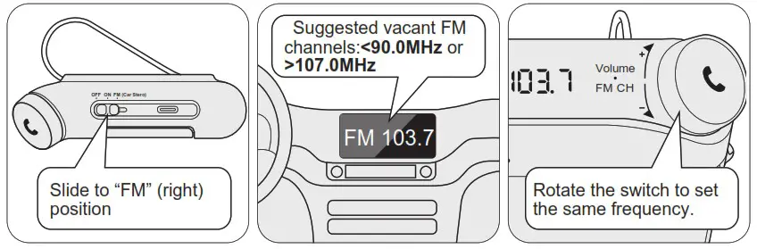 Avantree BTCK-12 Wireless Car Speakerphone - Stream audio from car stereo