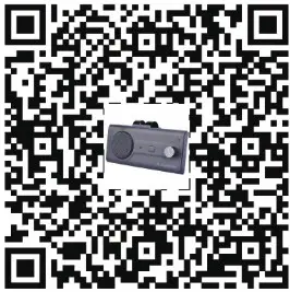 Avantree BTCK-12 Wireless Car Speakerphone - qr