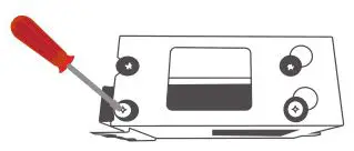 D-Link JustConnect 16-Channel PoE Network Video Recorder - Detach the HDD bay bracket