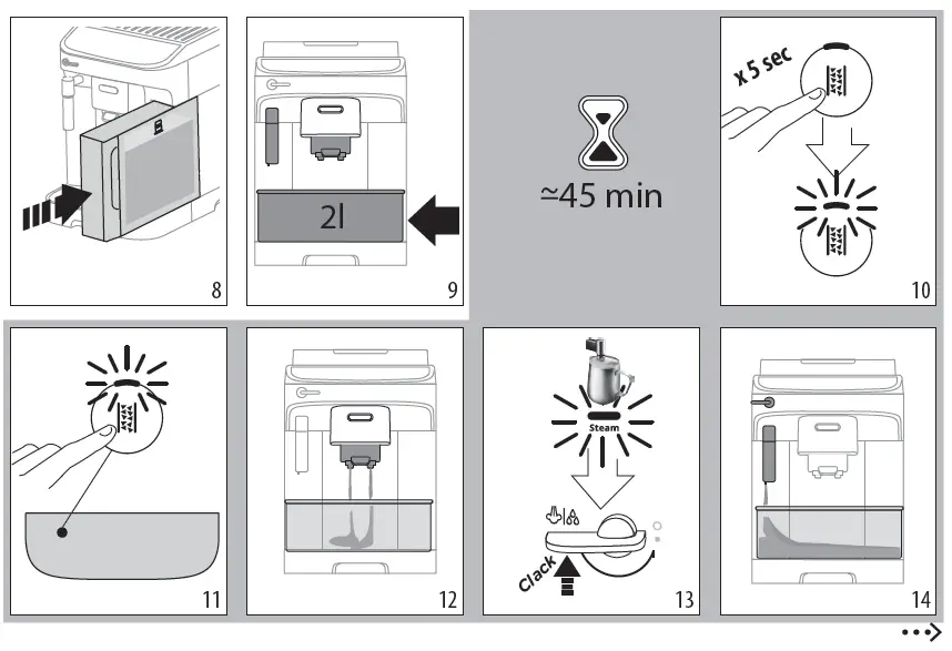 DeLonghi ECAM290.81.TB Magnifica Evo Auto Automatic Espresso Machine-15