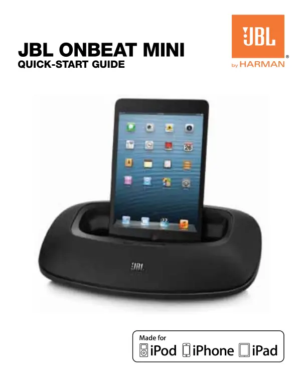 JBL OnBeat Mini Manual