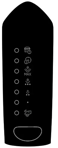 beko SGA6126R Steam Generator Iron - Control panel