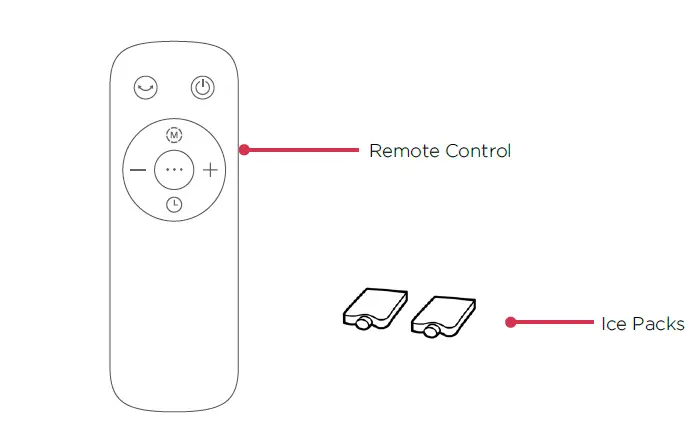Dimplex DCEVP5BW 5L Evaporative Cooler Instruction- FIG 3