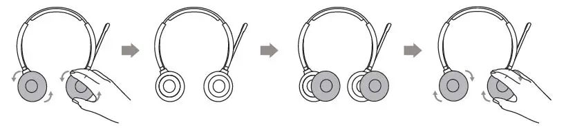 Yealink WH62 Mono DECT Wireless Headset 5