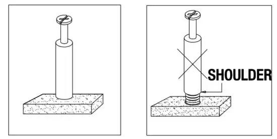 StyleWell JS 3417 A 42 Inch White Storage Hutch - sholder