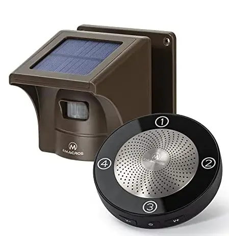 CaptureeMACROS-1-2-Mile-Lon-gRang-eSolar-Wireless-Driveway-Alarm-Outdoor-Weathe-rResistant-Motion-Sensor-Detector-imgg