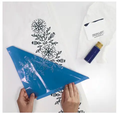 Ikonart Stencil Kit 2 0 Custom Template Set 2 0 with Design Pack and Design Card - STORING