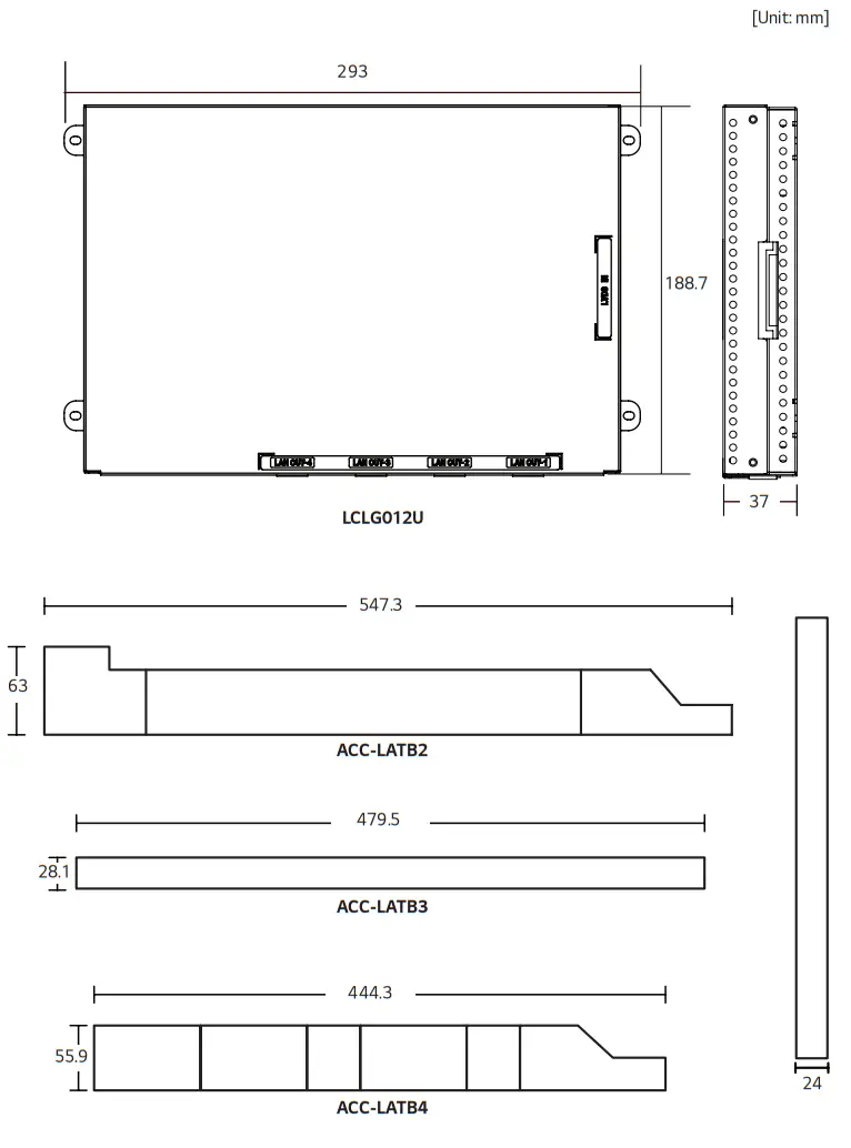 LG LAT240DT1 Digital Signage - fig
