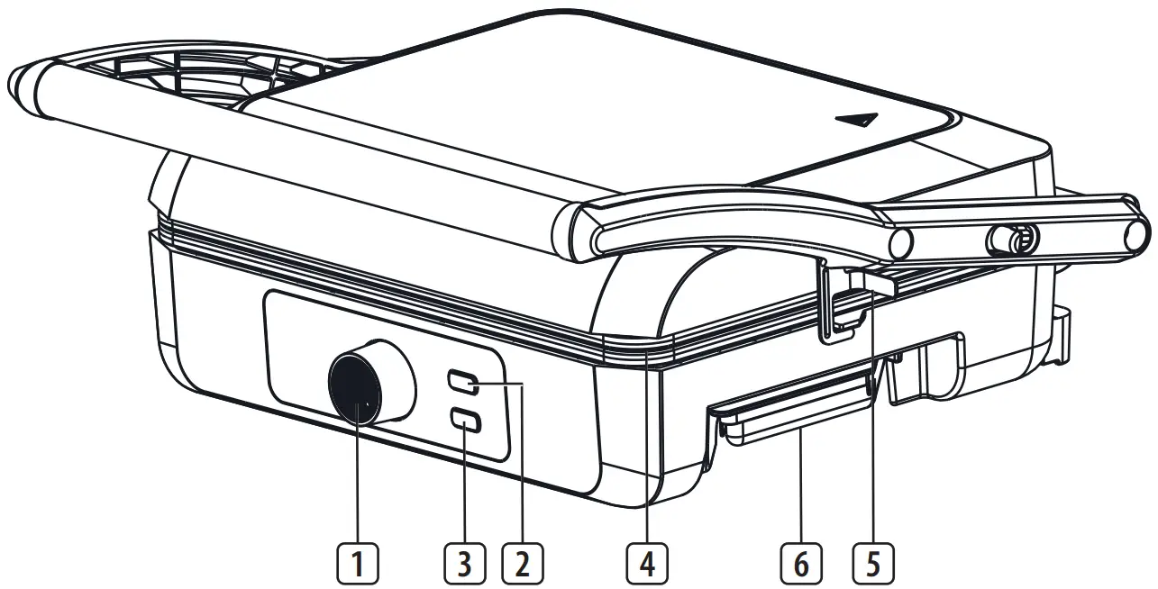 eden ED-7002 Contact Grill - fig1