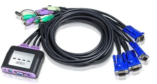 ATEN-CS-64A-4-Port-PS-2-VGA-Audio-Cable-KVM-Switch -1-8m)-PRODUCT