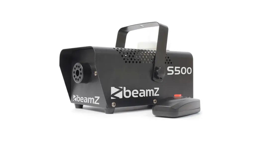 Beamz S500 500w Fog Machine Instruction Manual Beamz S500 500w Fog Machine Instruction Manual