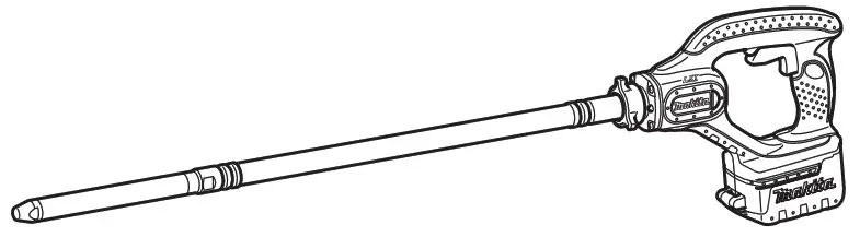 makita DVR340 Cordless Concrete Vibrator - cover