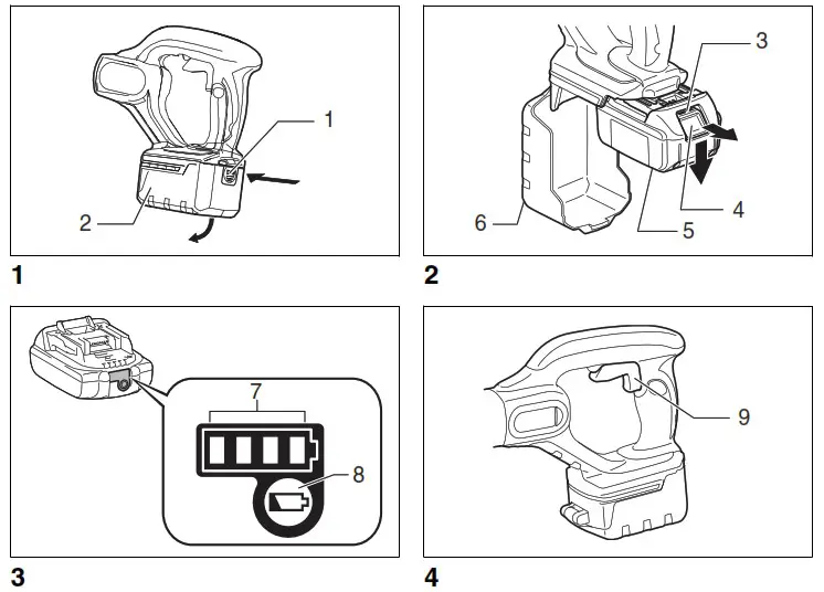 makita DVR340 Cordless Concrete Vibrator - overview 1