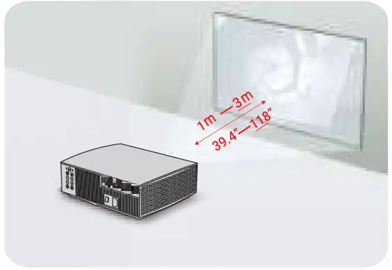 VIVIBright F20 PRO series LED Video Projector - figure 7