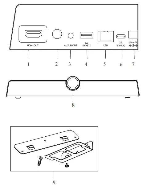 Lumens UC1002AL27 Video Soundbar -1
