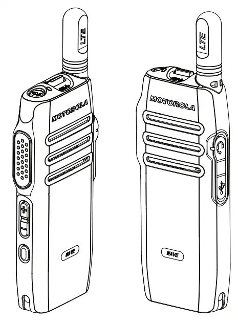 MOTOROLA SOLUTIONS TLK 100j Portable Two Way Radio