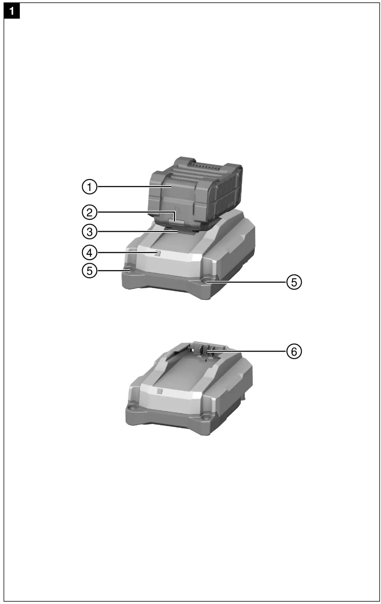 HILTI C 4-22 Nuron compact charger Cordless Tool - figure 1