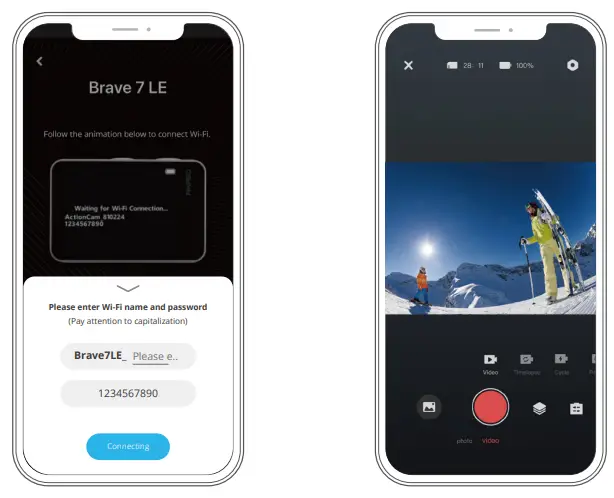 AKASO Brave 7 LE 4K 30FPS 20MP WiFi Action Camera 9