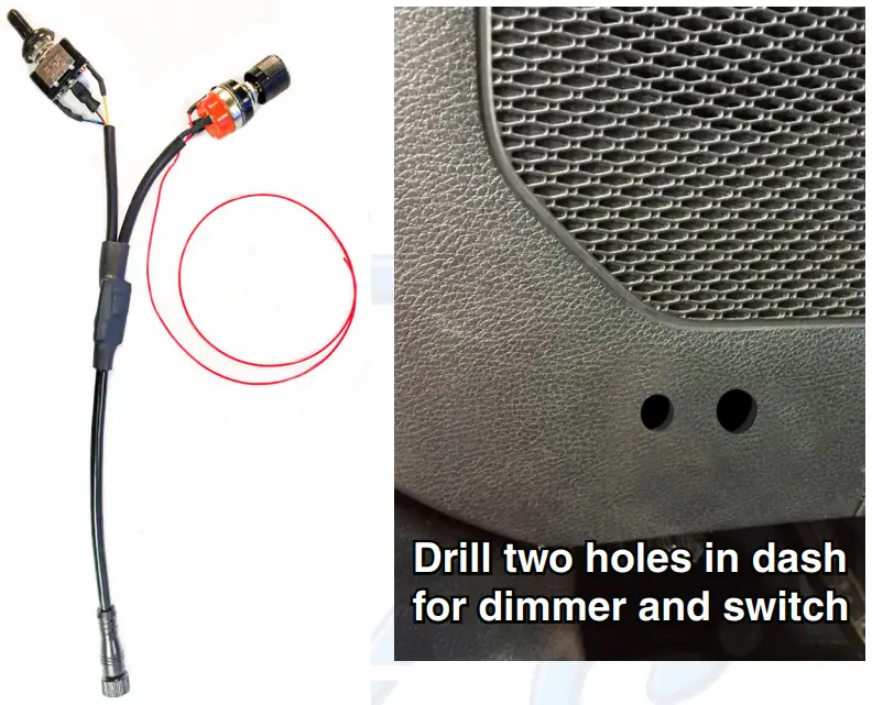 Mounting the Dimmer & Switch